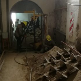Excavacion pozos de fundacion